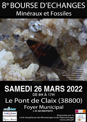 8 ème bourse d’échanges Minéraux et Fossiles