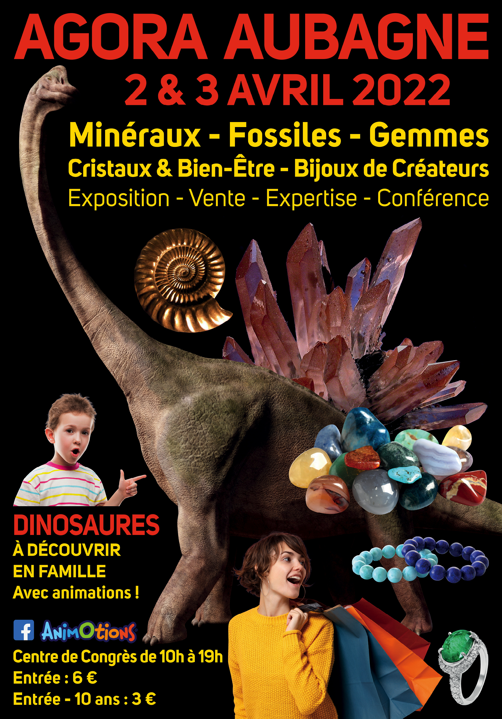 Salon Minéraux Fossiles Gemmes Cristaux & Bien-Être