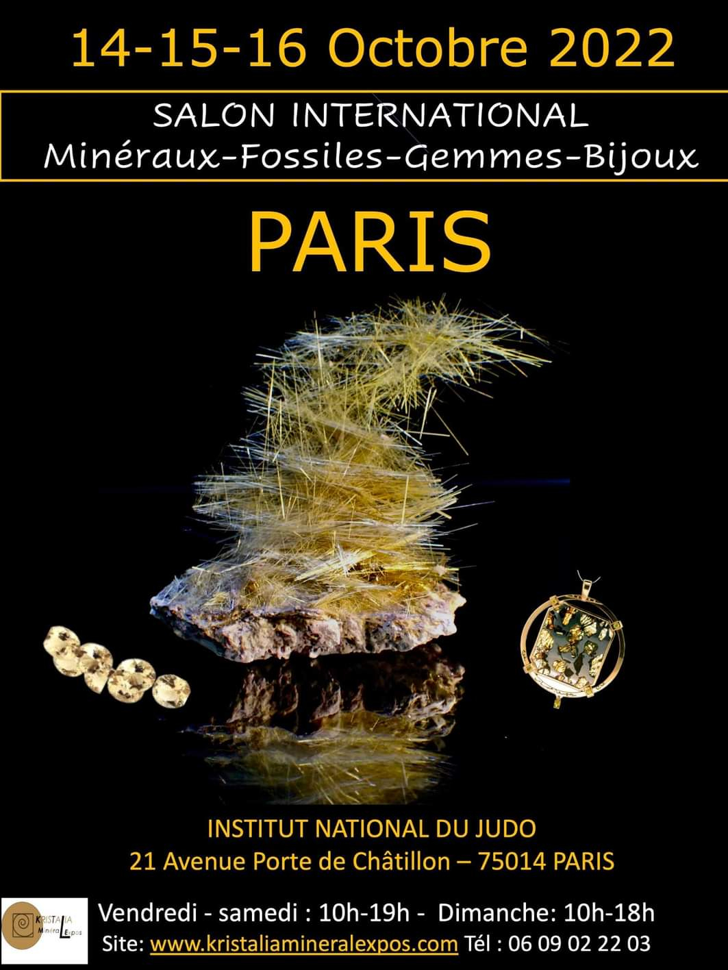 Salon International des Minéraux, Fossiles, Gemmes et Bijoux