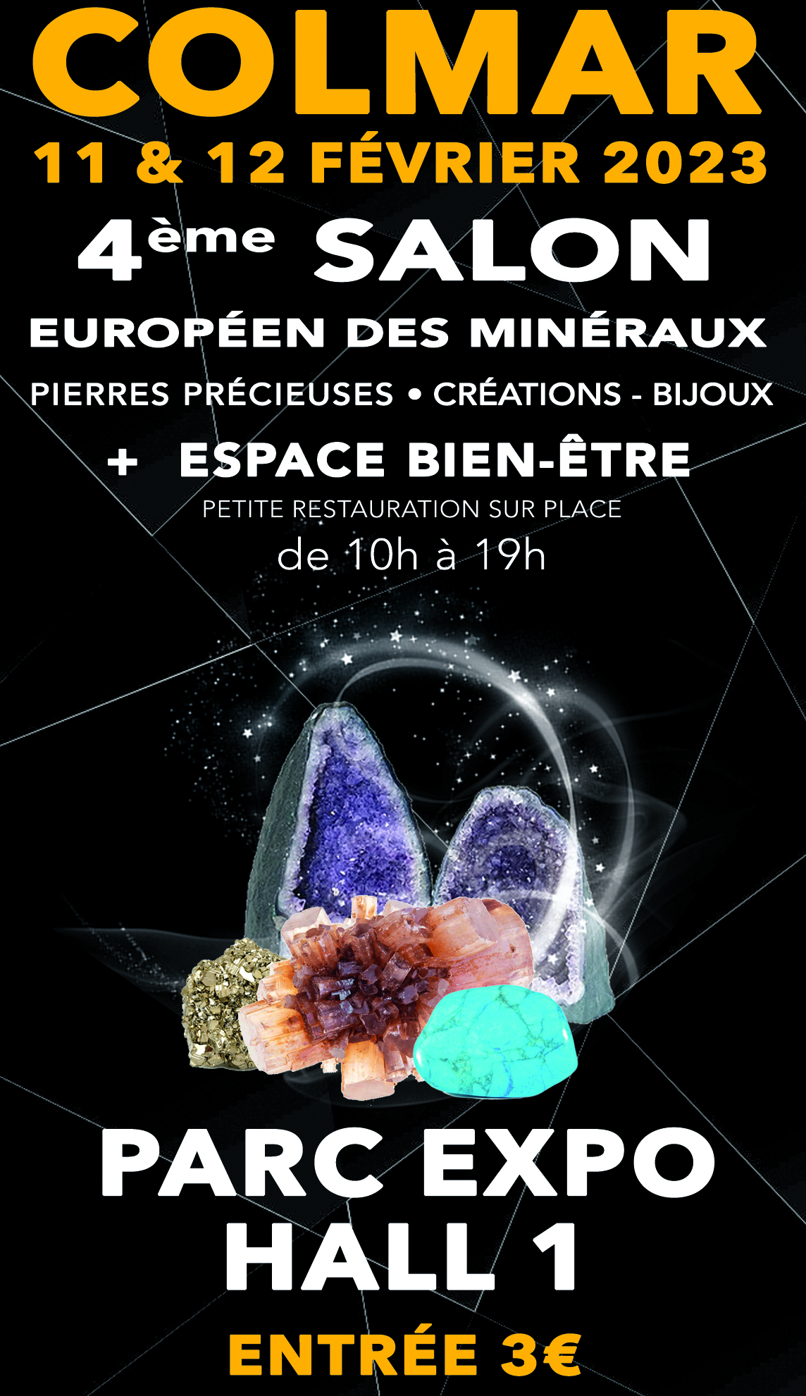 4ème salon européen des minéraux