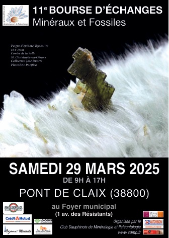 Bourse d'échanges minéraux et fossiles