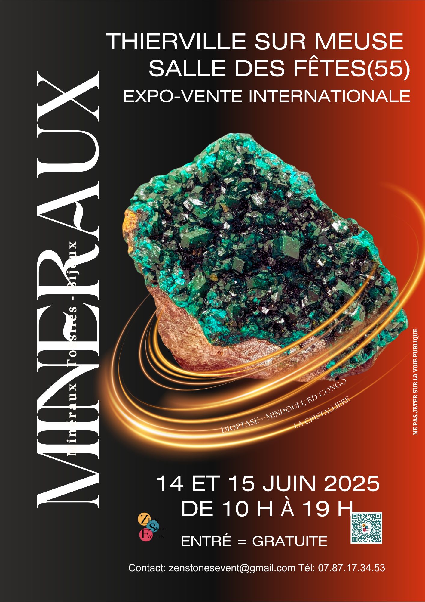 Salon minéraux, fossiles, gemmes, bijoux