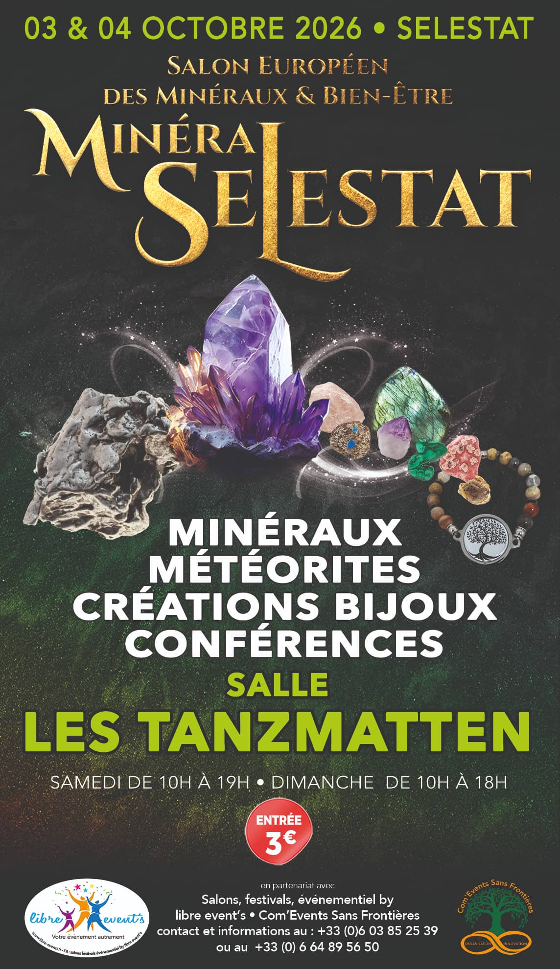 8ème salon européen des minéraux