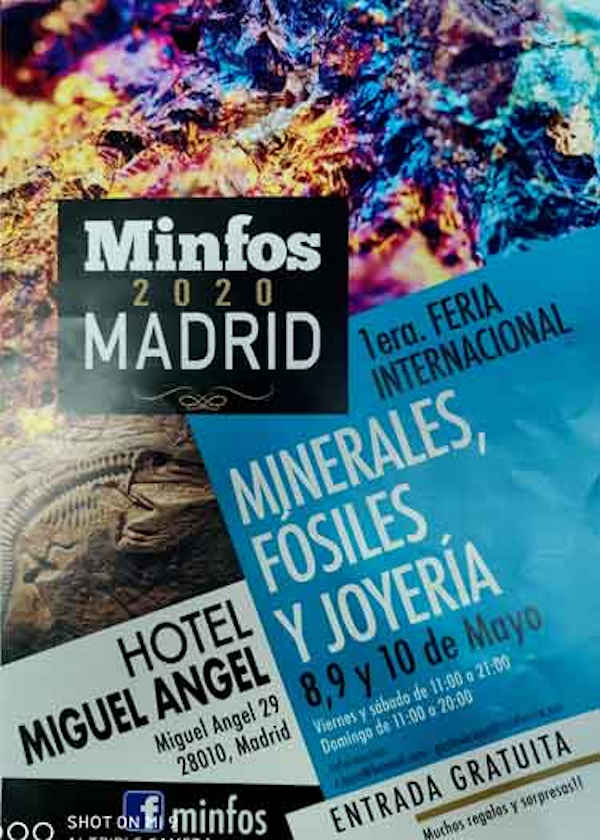 1ère Foire internationale des Minéraux, Fossiles et Bijoux