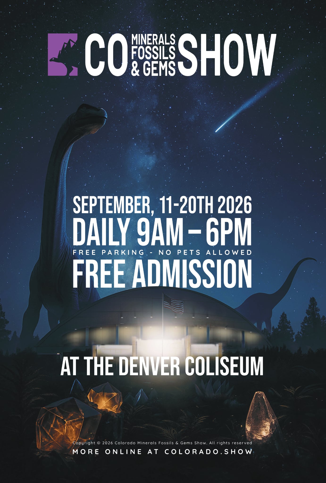 Colorado Minerals Fossils and Gems Show