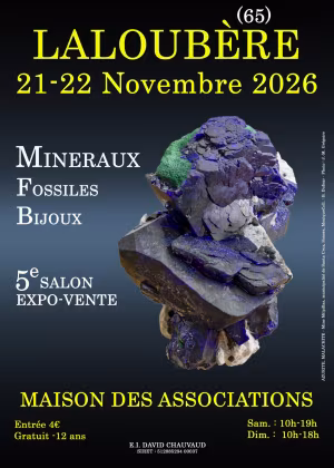 5ª Mostra di minerali, fossili e gioielli di Laloubere
