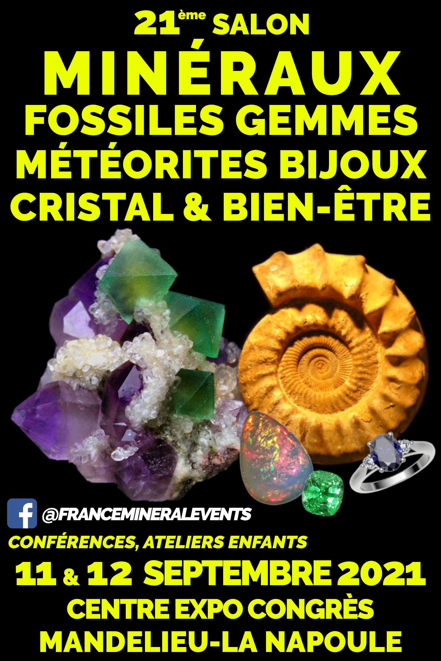 21ème Salon Minéral Event Mandelieu