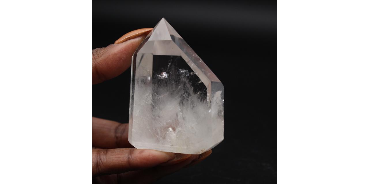 Prisma di cristallo di rocca Madagascar 145gr 65mm, 20€