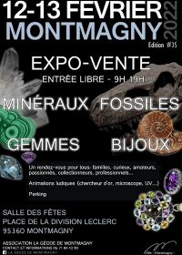 Expo-vendita di gioielli di minerali fossili