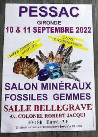 26a Fiera dei Minerali, dei Fossili e delle Gemme di Pessac