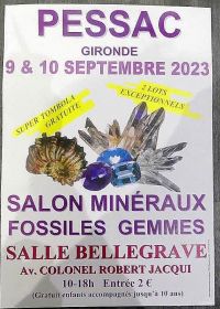 27a FIERA DEI MINERALI FOSSILI E DELLE GEMME DI PESSAC