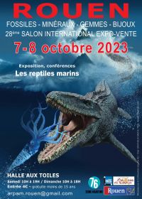28a Fiera Internazionale dei Fossili, Minerali, Gemme e Gioielli di Rouen