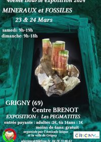 40a mostra di minerali e fossili