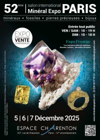 52a edizione della fiera Mineral Expo Paris