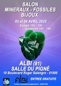 Mostra di minerali, fossili e gioielli d'autore.