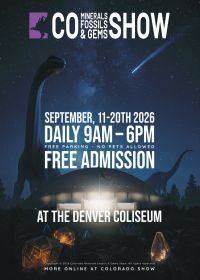 Mostra di minerali, fossili e gemme del Colorado