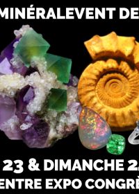 22° Salon MinéralEvent Mandelieu - Minerali, fossili, gemme, gioielli, cristalli e benessere