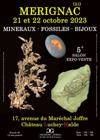 5a Fiera dei gioielli fossili minerali a MERIGNAC (Gironda)