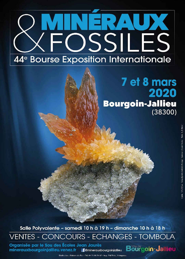 44 ° scambio di minerali e fossili e scambio di scambi