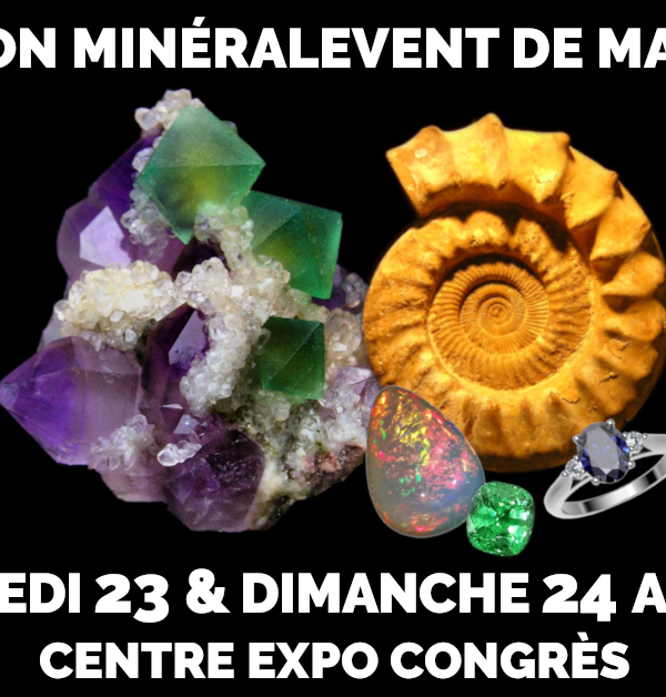 22° Salon MinéralEvent Mandelieu - Minerali, fossili, gemme, gioielli, cristalli e benessere