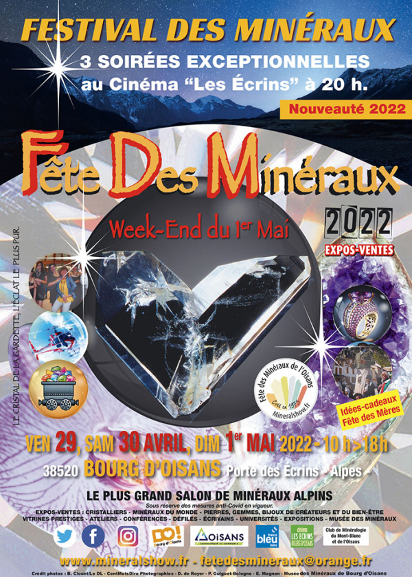 Festival dei minerali di Oisans 2022