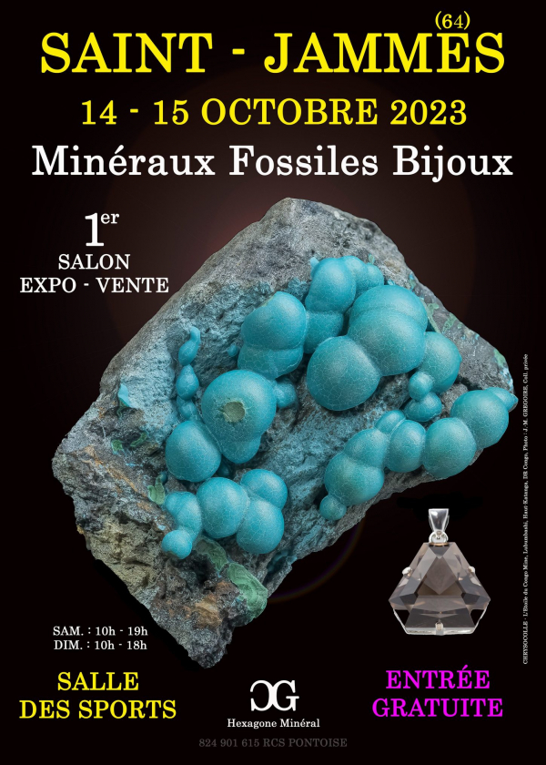1° MOSTRA DI GIOIELLERIA MINERALI FOSSILI a SAINT-JAMMES