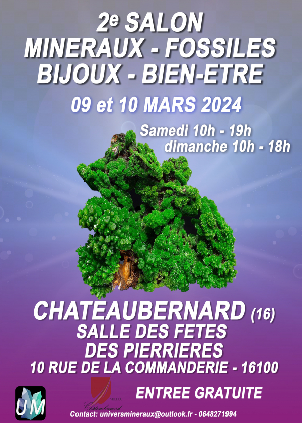 Fiera dei minerali, dei fossili, dei gioielli d'autore e del benessere.