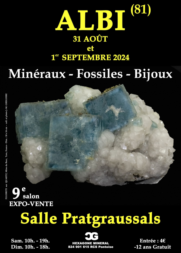 9° MOSTRA DEI MINERALI FOSSILI DI ALBI GIOIELLERIA