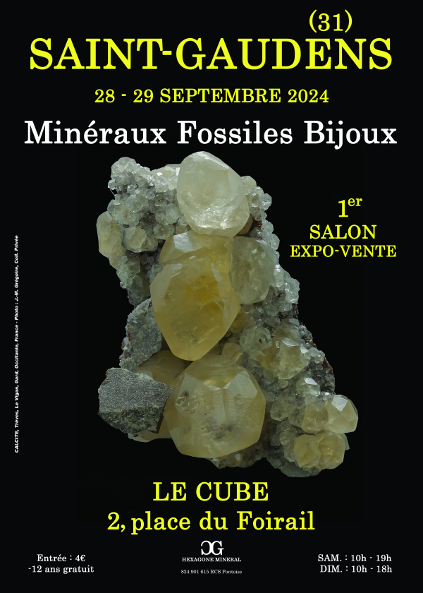 1° MOSTRA DI GIOIELLERIA MINERALI FOSSILI a SAINT-GAUDENS