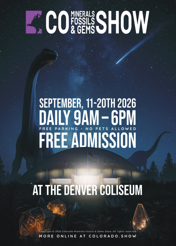 Mostra di minerali, fossili e gemme del Colorado