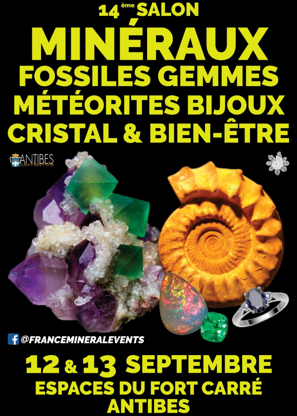 14ª Mostra di Mineralogia di Antibes