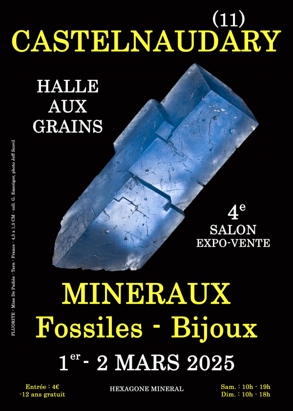 4° Mostra di gioielli fossili minerali di Castelnaudary 4° Mostra di gioielli fossili minerali di Castelnaudary