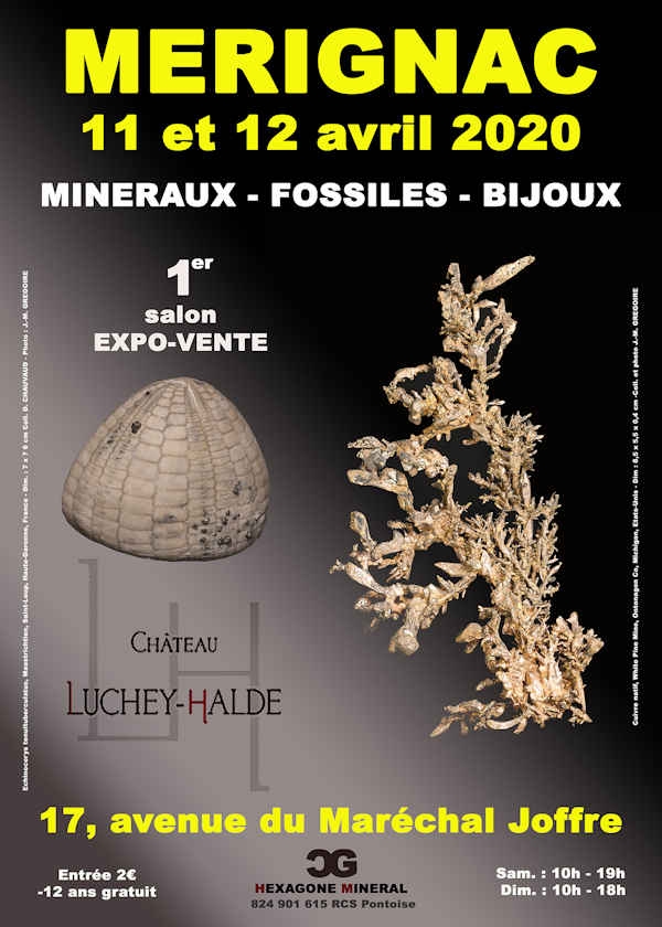 1a edizione della fiera per minerali, fossili e gioielli