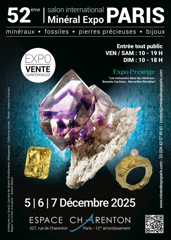52a edizione della fiera Mineral Expo Paris 52a edizione della fiera Mineral Expo Paris
