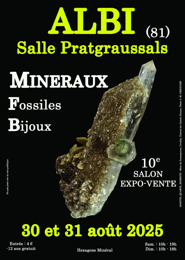 10° MOSTRA DI MINERALI E FOSSILI 10° MOSTRA DI MINERALI E FOSSILI