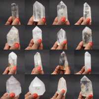 Prisma di quarzo con inclusione