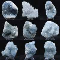 Celestite del Madagascar - Formazione cristallina Celestite del Madagascar - Formazione cristallina