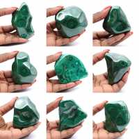 Blocco naturel di Malachite