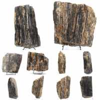 Esemplare di tormalina nera grezza - Origine Madagascar