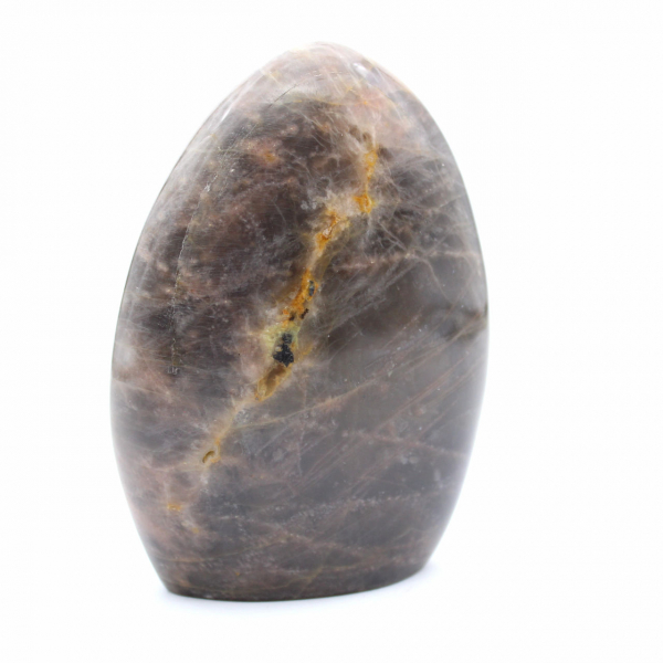 Roccia microclinale nera lucidata