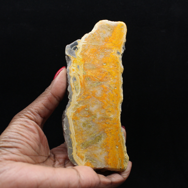 Fetta spessa di diaspro calabrone indonesiano