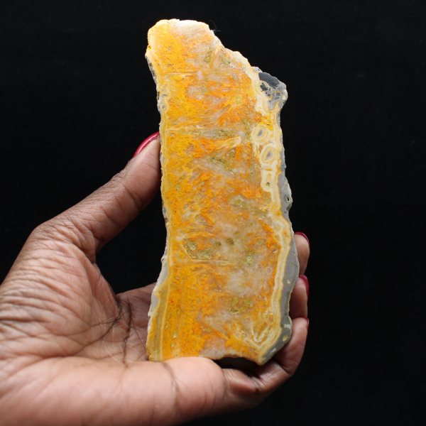 Bumblebee Jasper: placca minerale dall'Indonesia