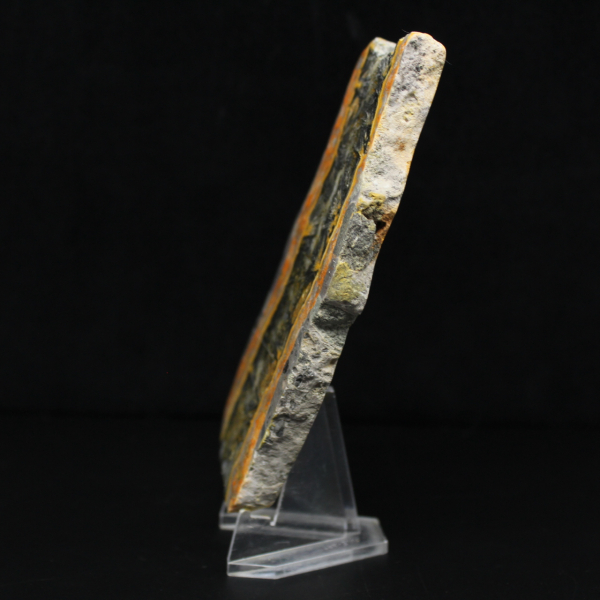 Fetta di diaspro ape - Rilievo sedimentario