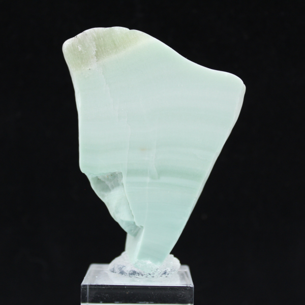 Fetta naturale di Aragonite verde per decorazione
