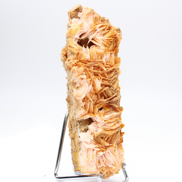 Barite arancione marocchina in cristallizzazione naturale