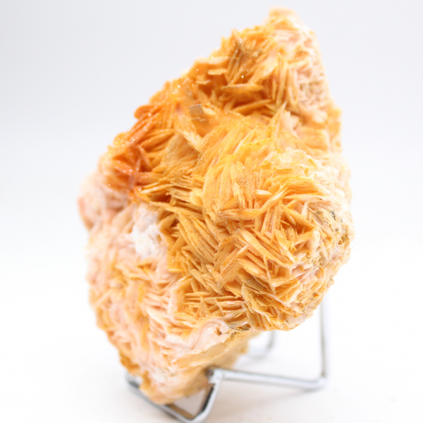 Barite arancione marocchina con cristalli naturali