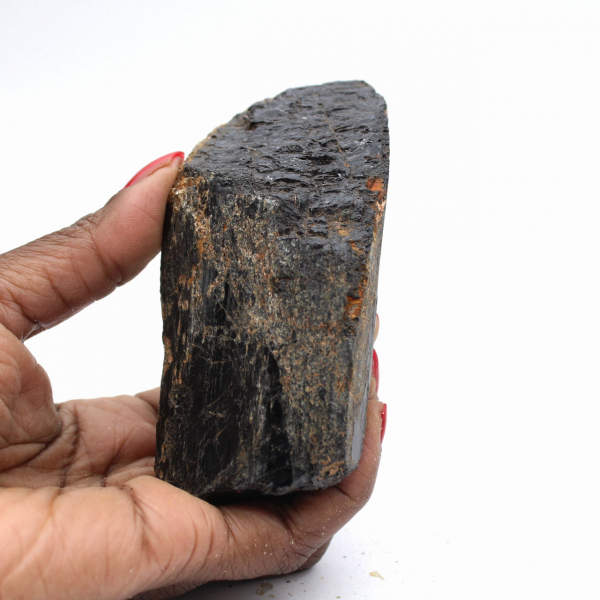Pietra di tormalina nera grezza - Origine Madagascar
