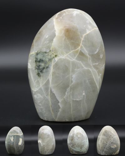 Piccole forme libere in pietra garnierite Madagascar collection febbraio 2021