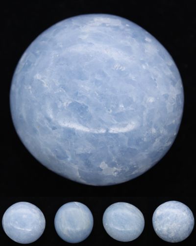 Ciottoli di calcite blu Madagascar collection febbraio 2023