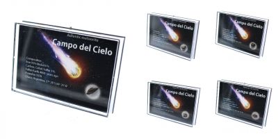 Meteoriti del Campo del Cielo Argentina collection settembre 2023